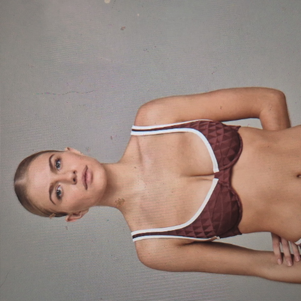 Acacia Ruby Piped Top
